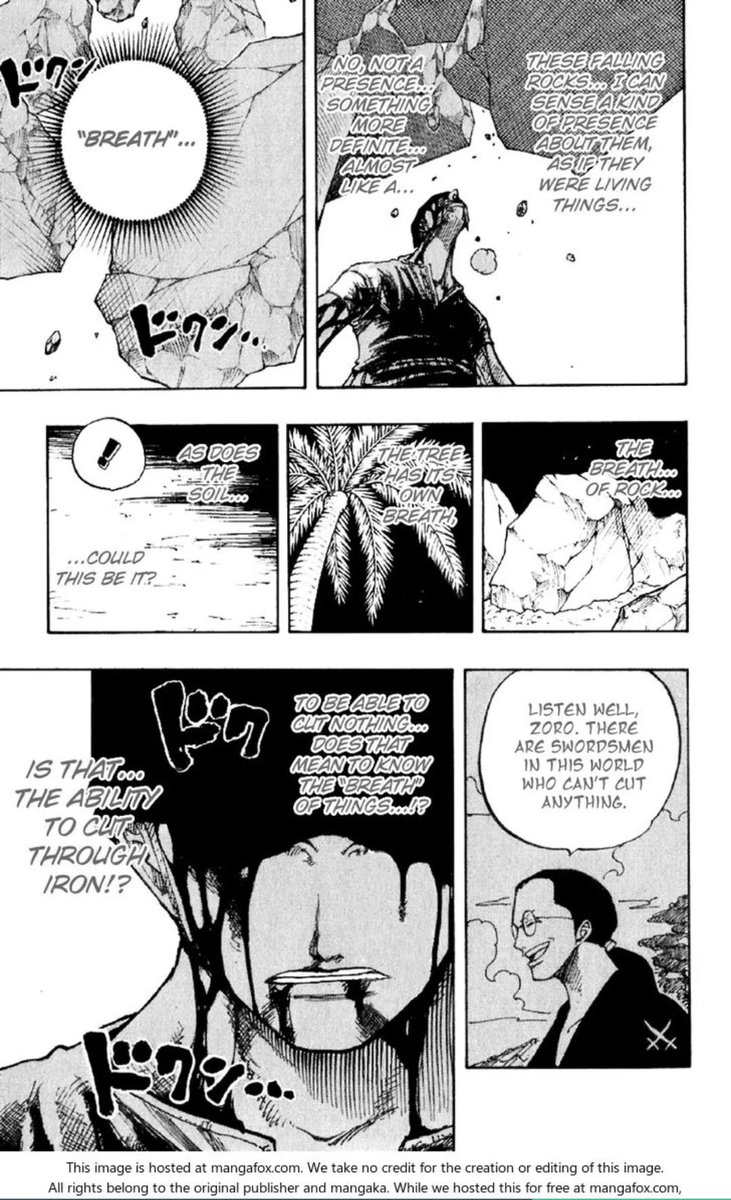 « Oui mais Shanks en haki est supérieur à Mihawk ». C’est l’argument le plus explosé que j’ai vu.Lors d’un duel, tout les épéistes utilisent LEURS ÉPÉES et TOUT LEURS HAKI pour combattre :HDA : pour recouvrir la lameHDO : pour anticiper/prédire les coups de son adversaire