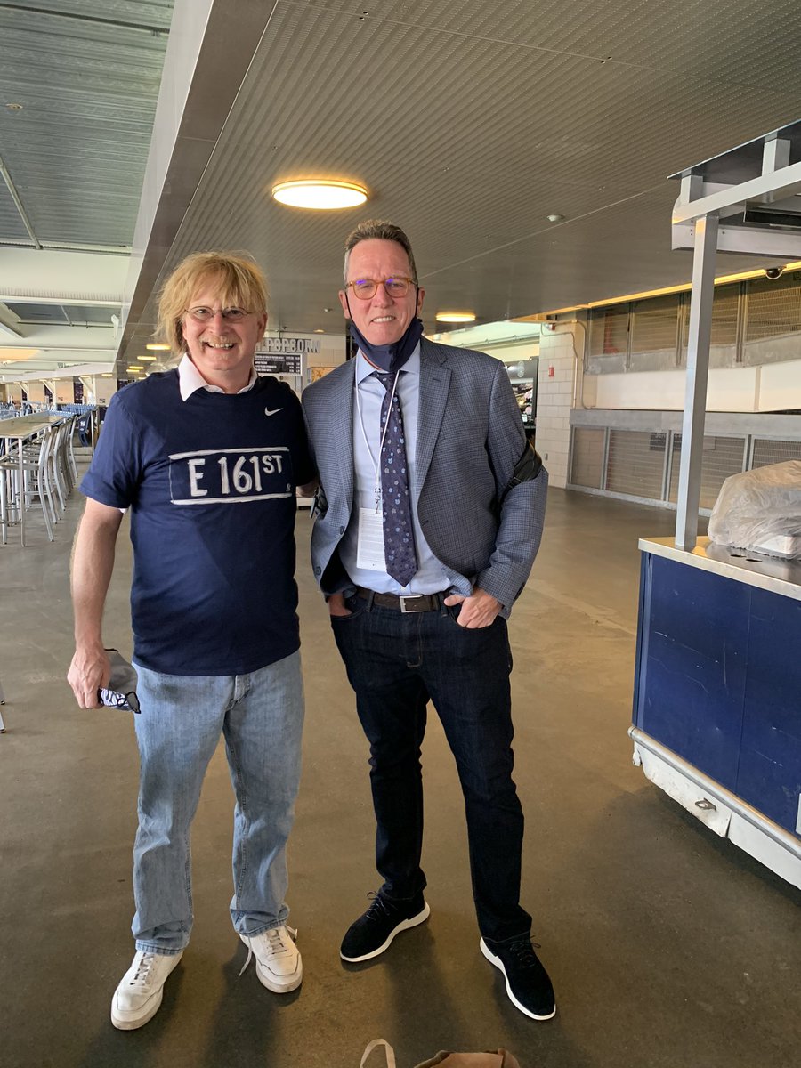 I met David Cone last night at the Yankee game!