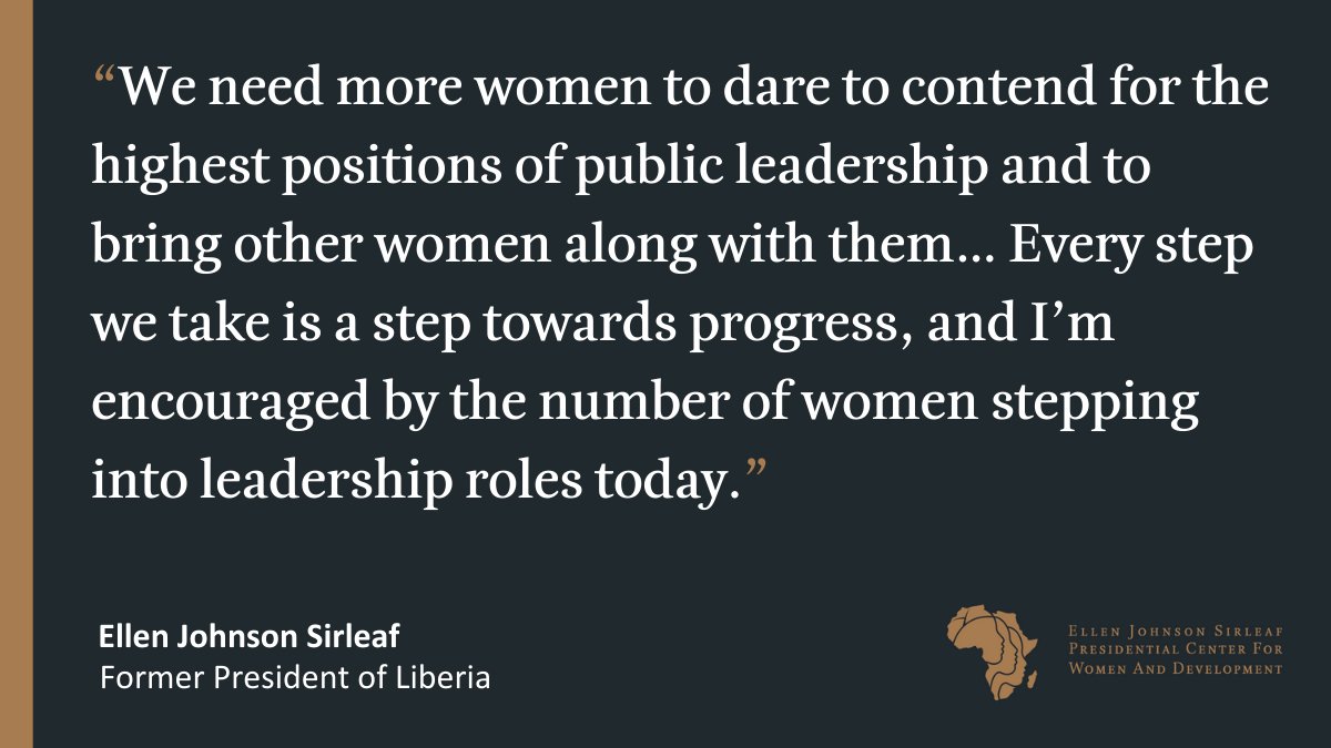 EJSCenter's tweet photo. Earlier this month, @MaEllenSirleaf was named as an icon on @forbesafrica’s list of “100 Innovations, Inventions, and Icons from Africa.” The magazine celebrated her positive impact on Africa’s growth story—read more: https://t.co/0GUm234JaF
#womenleaders #FORBESAFRICA100Issue https://t.co/KD4Pscp9zy