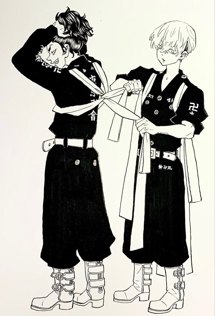 tokyorevengers3's tweet photo. Baji et Chifuyu , mon duo préféré de Tokyo Revengers ils font clairement parti des goats du manga, hâte de les voir à l’œuvre dans l’anime https://t.co/Nq3y3CYGZS
