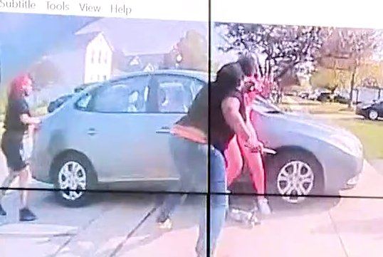 trafGoAhead's tweet photo. Shot a teenage female with a large knife charging an intended victim. The attack was stopped. The intended victim was saved. The attacker is deceased. Protesters are outraged the officer saved a life. #DefendThePolice #BackTheBlue https://t.co/HmuWcIAoE4