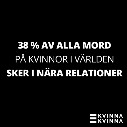 På förekommen anledning. #coronapandemin gör att #våldmotkvinnor  både ökat och blivit grövre i många delar av världen, även i Sverige. Vi måste tillsammans stoppa detta. Inte en enda kvinna ska behöva sätta livet till!