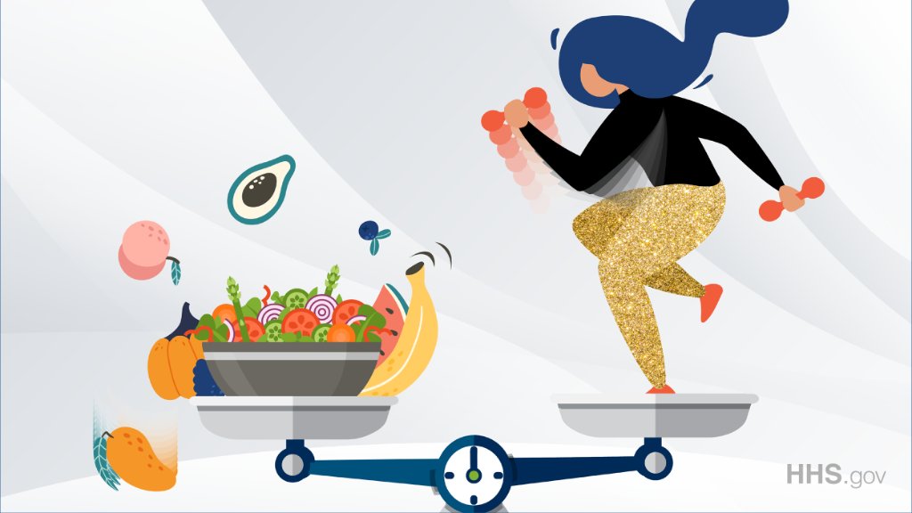 Whether your goal is to get fit, or you just want to be healthier, #nutrition and #fitness work best when they’re balanced ⚖. Start your health journey with facts from <a href="/CDCgov/">CDC</a>: go.usa.gov/xHDZu.