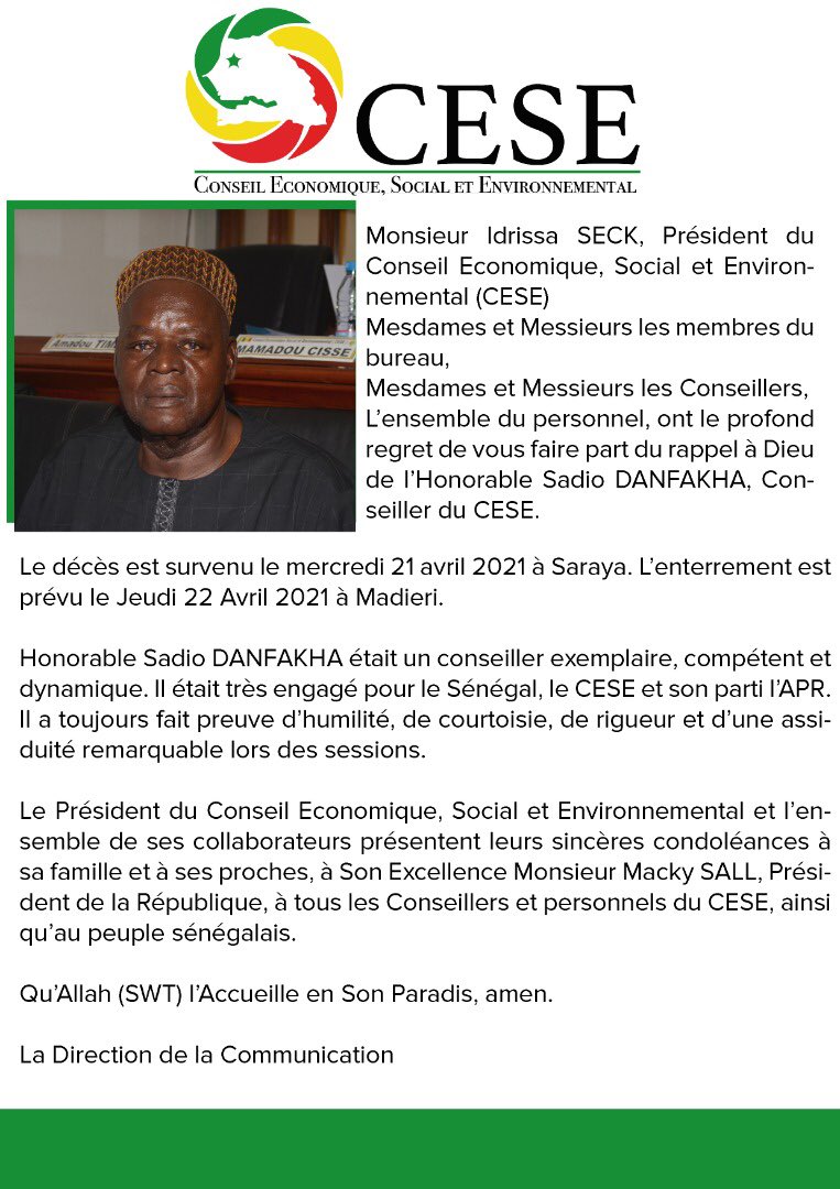 Conseil Economique, Social et Environnemental (@economiqueet) on Twitter photo 