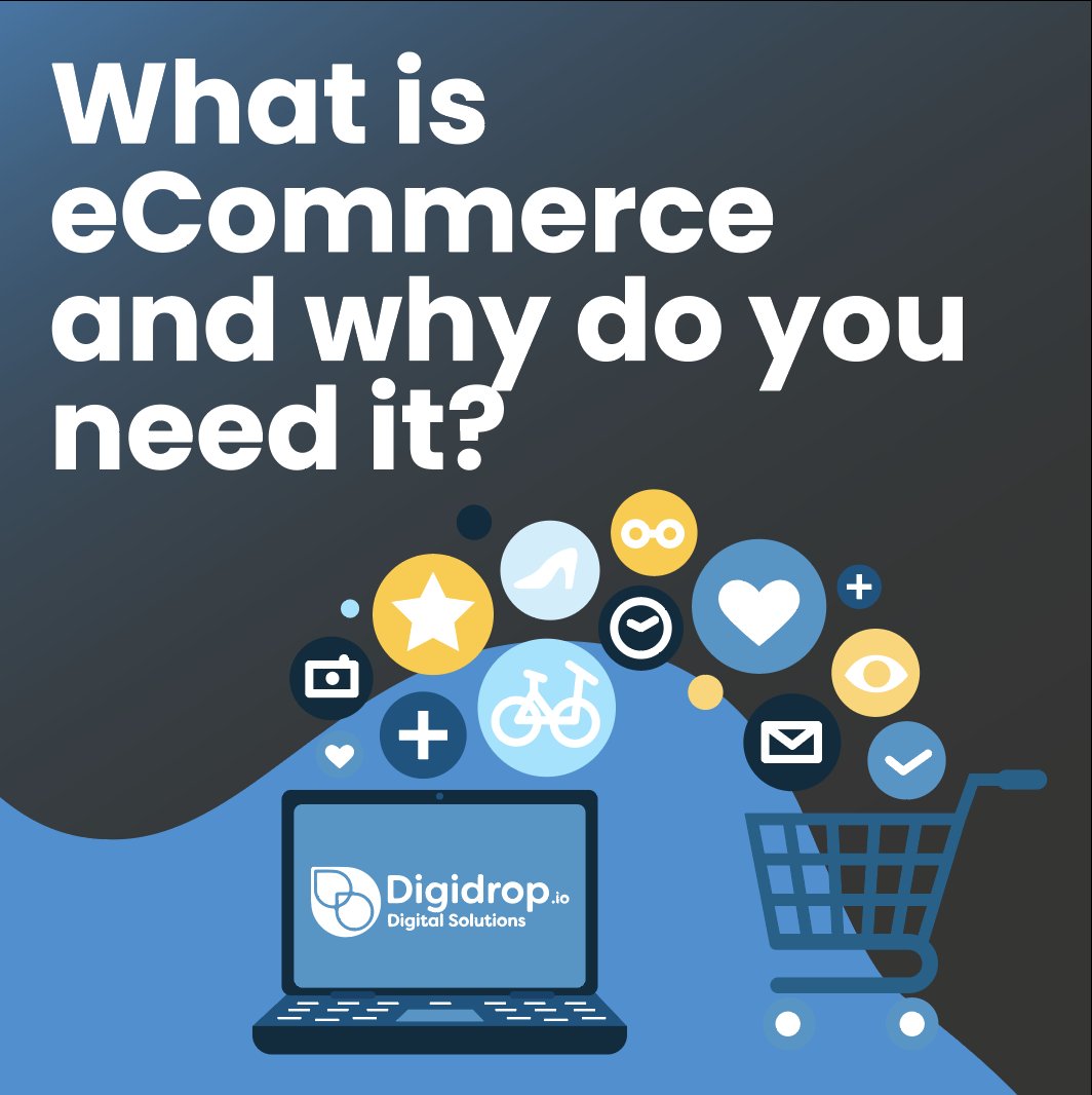 digidropio's tweet photo. An eCommerce website, by definition, is a website that allows you to buy and sell goods, digital products or services online. If your business offers any of these, and you aren’t online... why not?!

https://t.co/CzoKVi6Bh4

#ecommerce #webdevelopment https://t.co/qduT4vLMAl