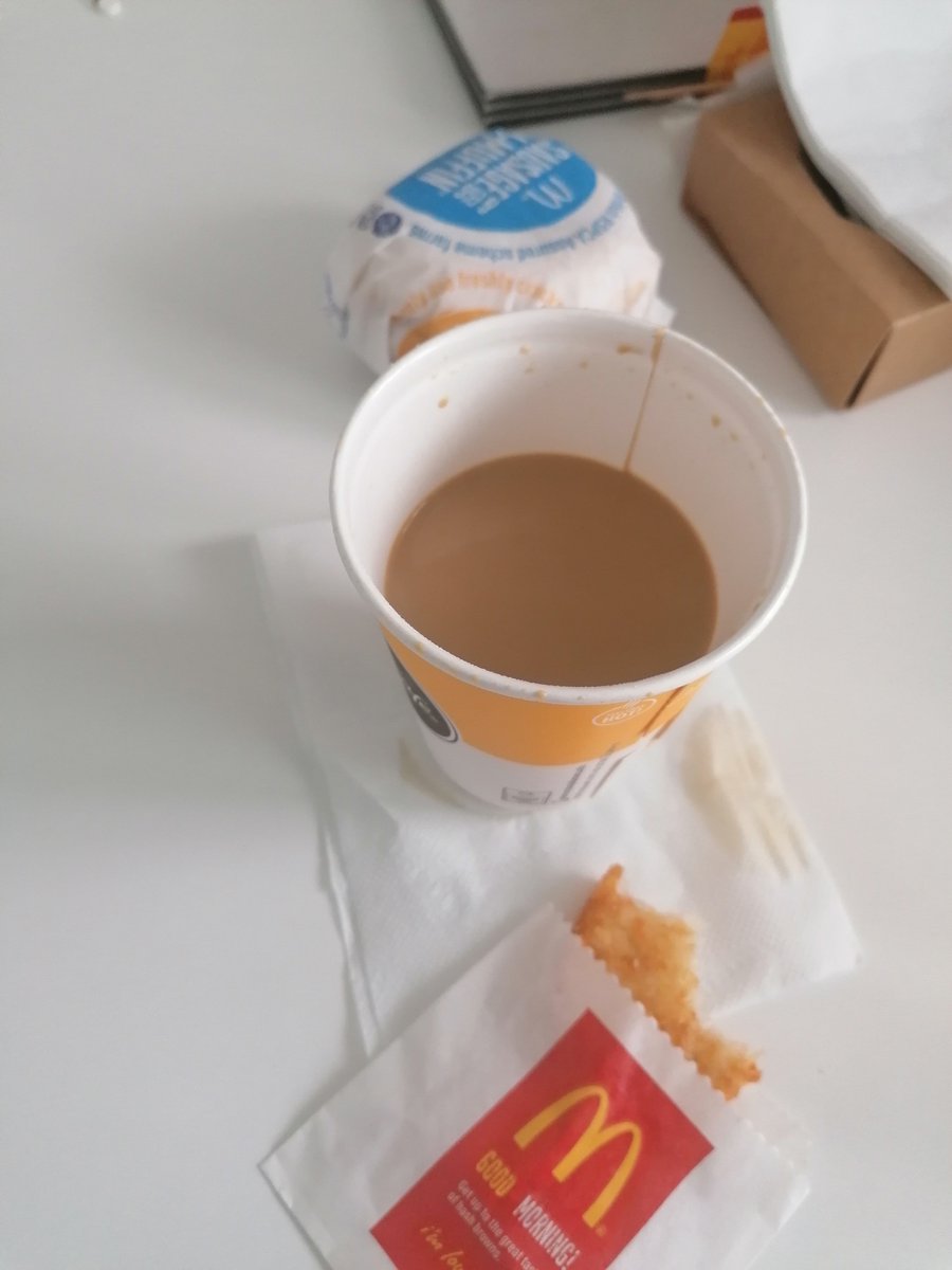 PaulaWalker72's tweet photo. @McDonalds is this really all you get for a toffee latte? Disappointing https://t.co/KeTCoKWBPm