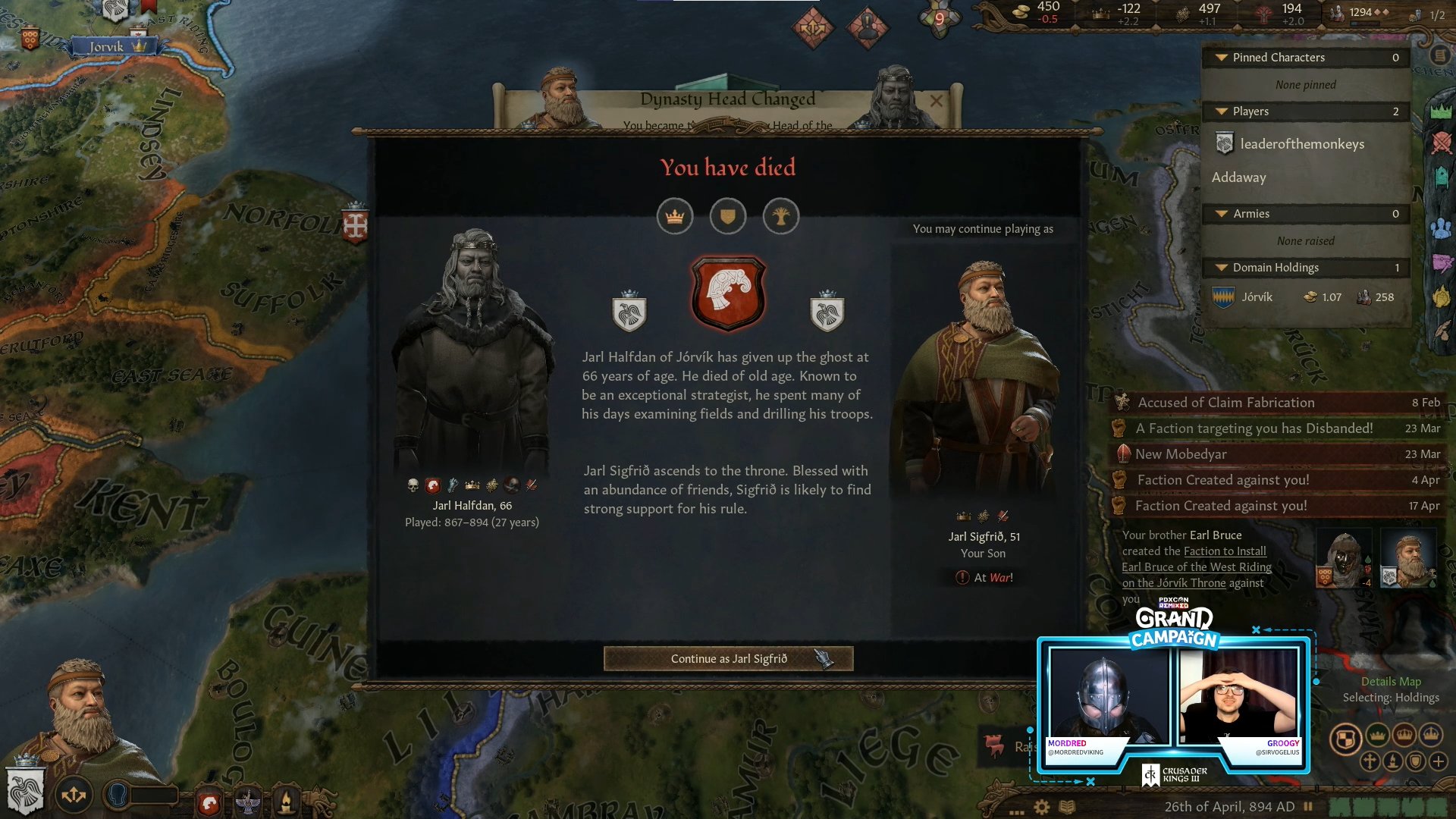 Crusader Kings III - The Sognsdal Saga: Episode 1 - Ástríðr: The