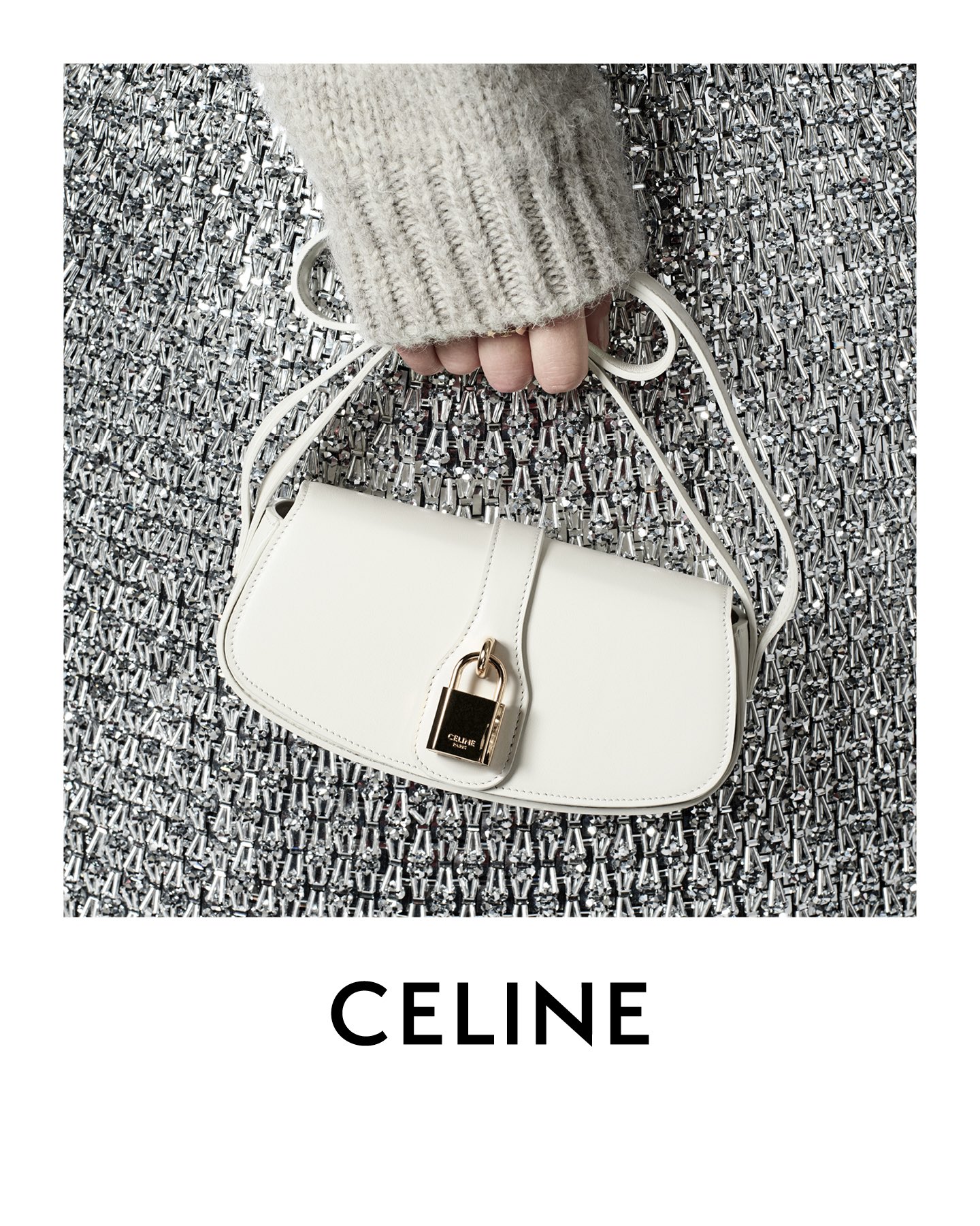 CELINE on X: CELINE WOMEN WINTER 21​ ​ TABOU STRAP CLUTCH​ INTRODUCING THE  NEW CELINE BAG​ ​ CELINE EMBROIDERED TEEN CRINO​ ​ 920 WORK HOURS​ 28  EMBROIDERERS​ 260 000 TUBE BEADS​ 46