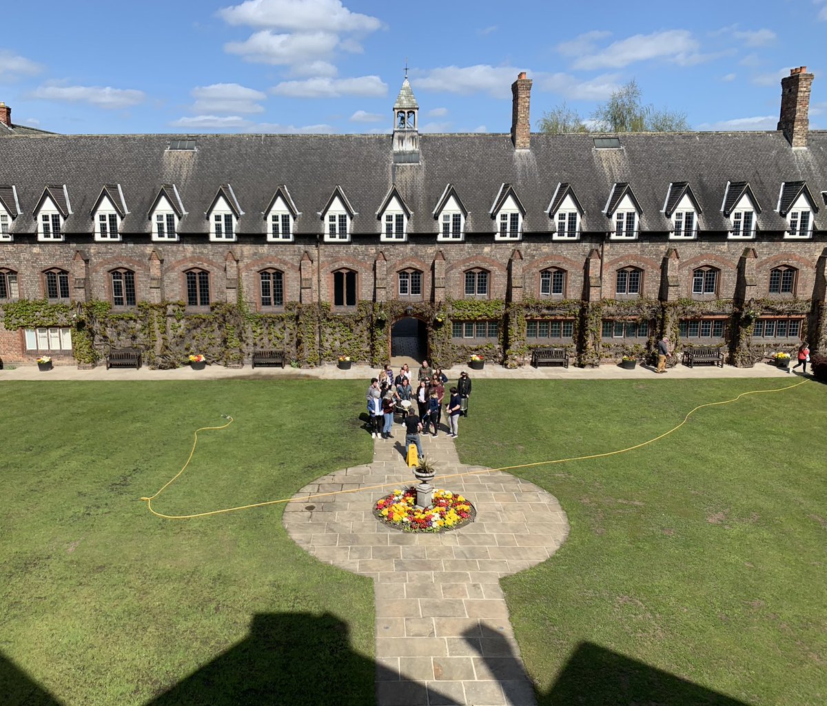 The third day of our festival of drumming found a samba band wandering into the Quad!