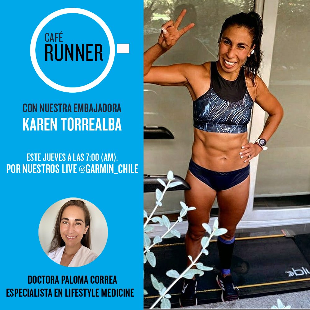 #Caferunner mañana jueves 22 de abril

Invitada : Doctora Paloma Correa
<a href="/palito/">palito</a>.salud

Especialista en Lifestyle Medicine 

Tema: Qué comer para correr mejor