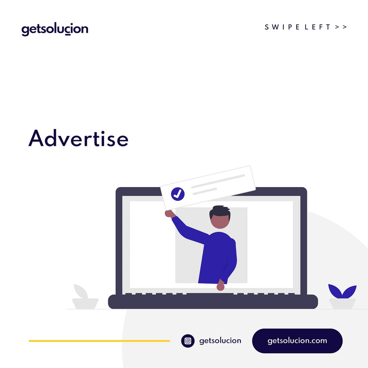 getsolucion's tweet photo. Tips on driving traffic to your website:

Advertise: Research on the best platform (online and offline) your target customers are and place a well-developed ad. https://t.co/G7cnudT1o7