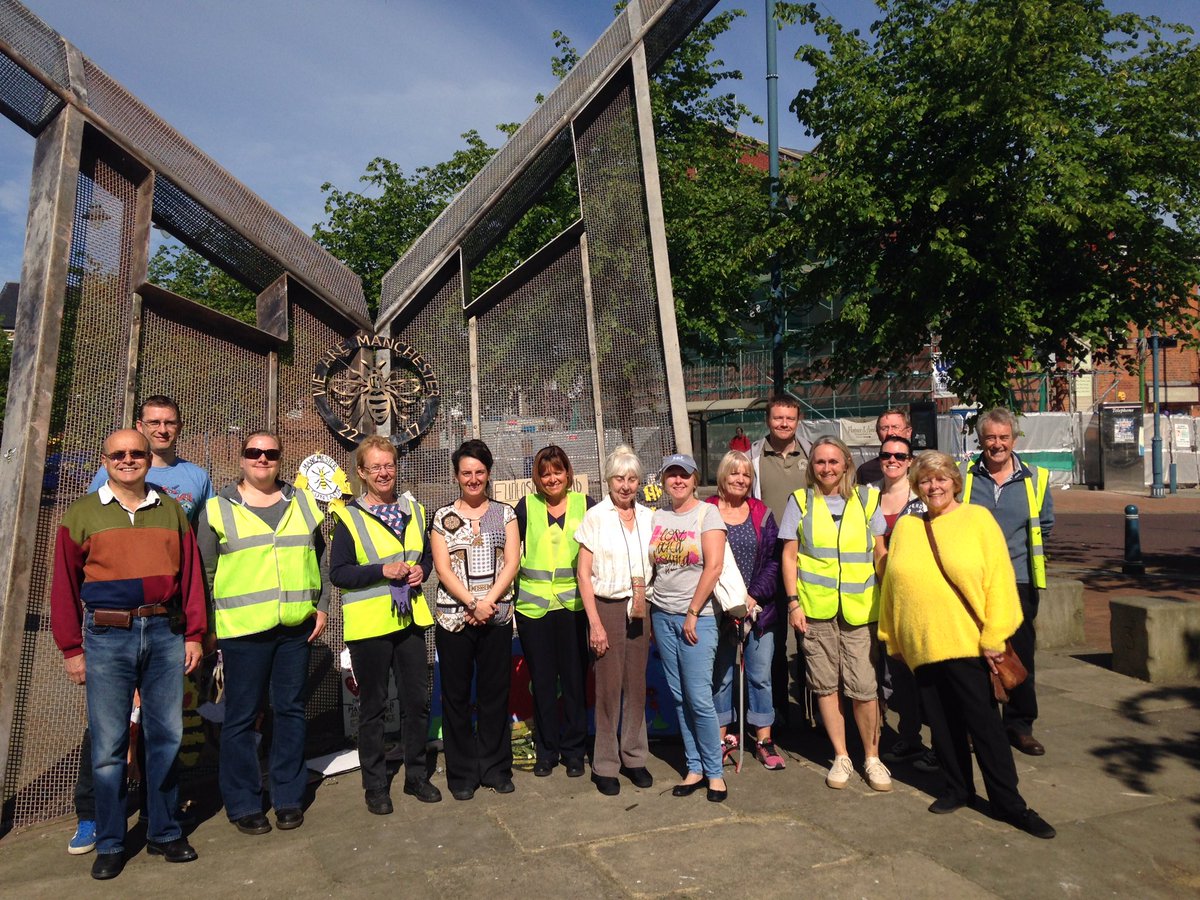Stalybridge Town Team cleanups set to resume this Saturday - 24th April - meeting @ 9-30am adjacent to Armentieres Square and next to the Hub in Tescos car park.