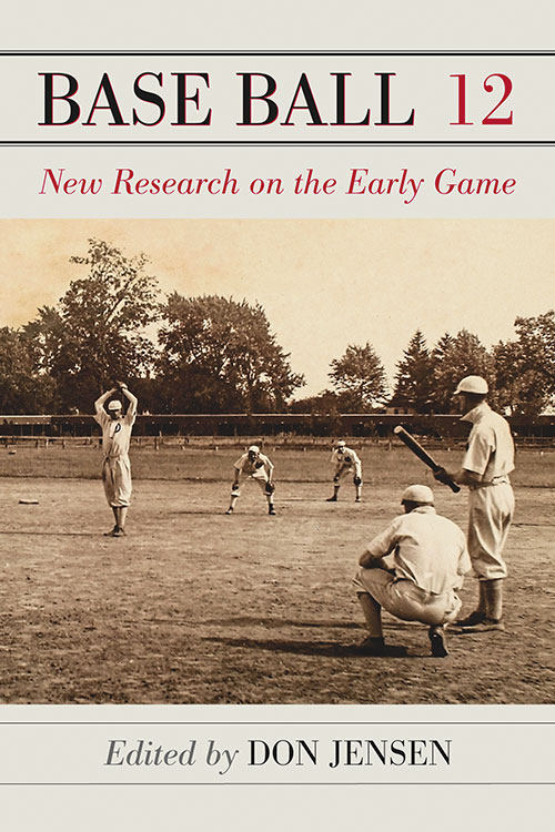 New on our bookshelf:

Base Ball 12: New Research on the Early Game
Edited by <a href="/donaldnjensen/">DONALD JENSEN@LEDGER🇺🇸</a>

mcfarlandbooks.com/product/Base-B…