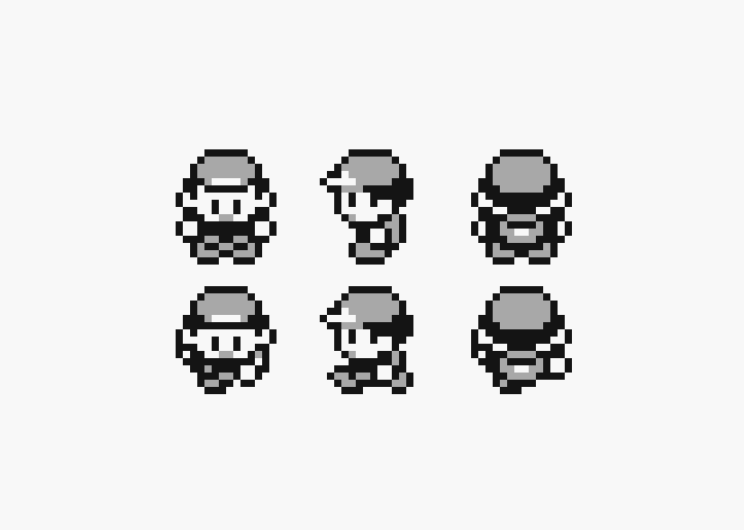 ニカイドウレンジ 初代ポケモンはキャラクターのドット絵もちゃんと斜め上から見下ろした立体感のある描き方になってるんすよね こういう細かいこだわりのおかげで世界の存在感が高まってたんだと思う 白黒ゲームボーイだけど グラフィックの雰囲気 ニカイドウレンジ 初代ポケモンはキャラクターのドット絵もちゃんと斜め上から見下ろした立体感のある描き方になってるんすよね こういう細かいこだわりのおかげで世界の存在感が高まってたんだと思う 白黒ゲームボーイだけど グラフィックの雰囲気
