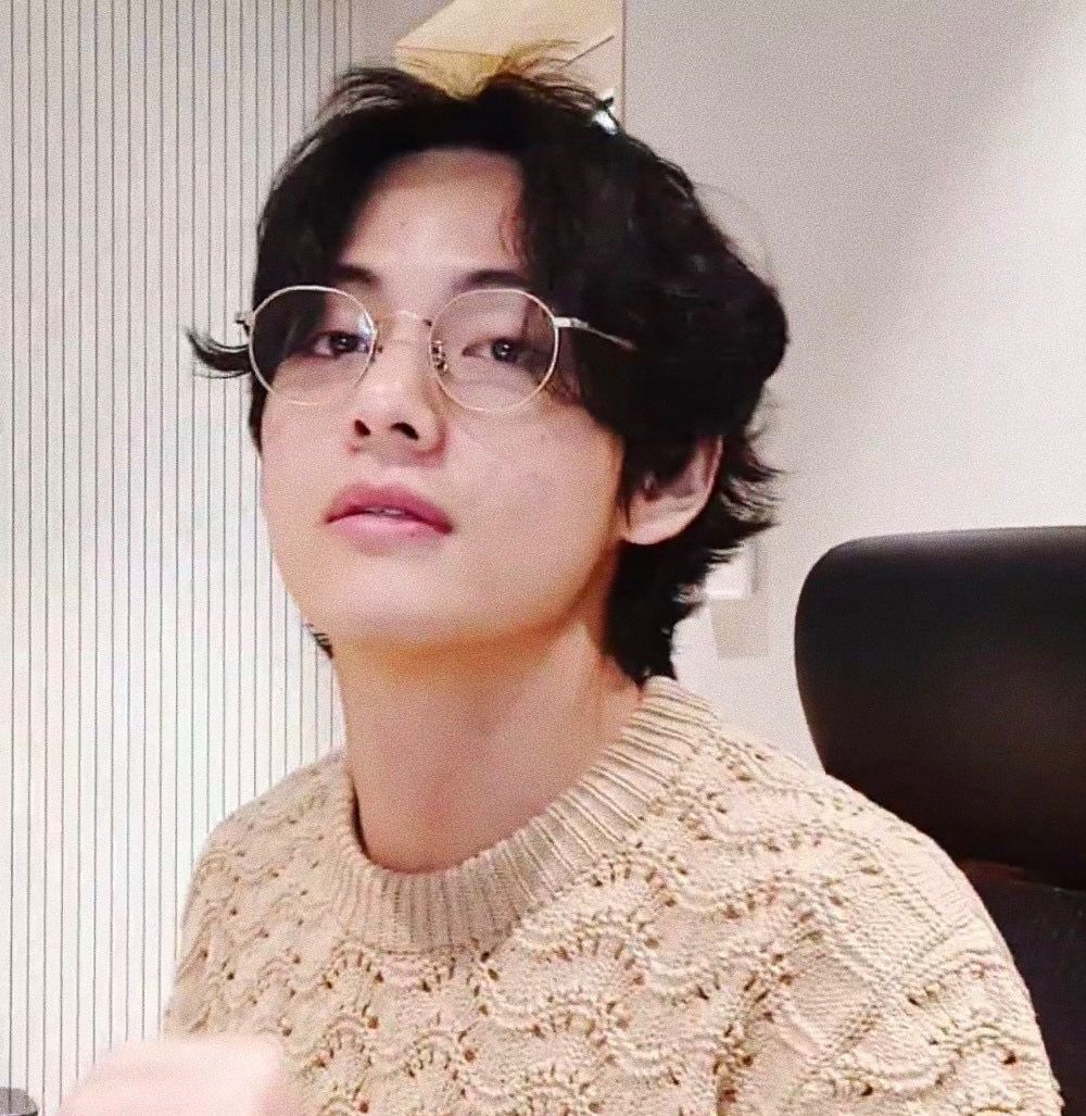 kim taehyung wearing glasses— a powerful thread
