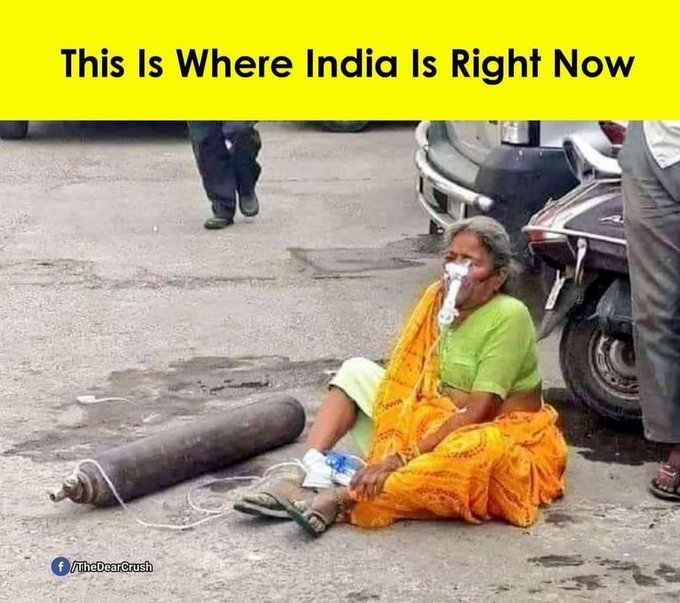 imTaniya1's tweet photo. #IndianLivesMatter
➡️The number of patients is high.
➡️Lack of Oxygen
➡️Lack of Remsdevir

How to cure Patients?
How to manage oxygen?
This is an internal matter of the country.
The government should think about how 2 manage all the necessities in the hospital.
#OxygenCylinders https://t.co/ndmm9MgvAi