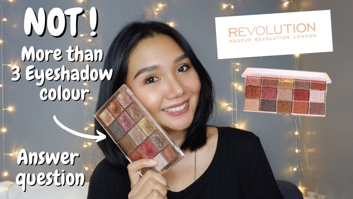 Rinly_linly's tweet photo. NOT MORE THAN 3 EYESHADOW COLOUR CHALLENGE // answer question #rinsrevie... https://t.co/FFSDkpUAiw via @YouTube #makeup #rinsreview #drugstoremakeup #makeupbyme #makeuplover #makeupforbeginner #makeuptutorial #makeupblogger #makeuprevolution https://t.co/gNfpDEn3cI