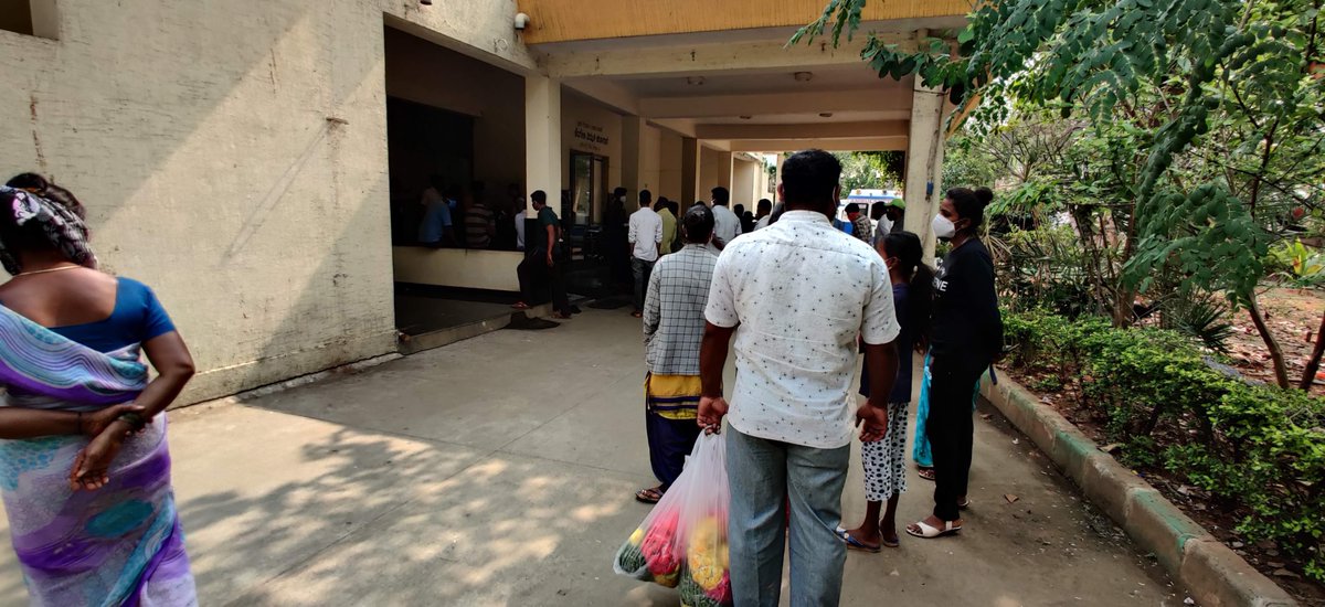 While the furnaces are running beyond their capacity, family members have been waiting outside the crematoriums anxiously, hoping the body of their loved ones doesn't remain in an ambulance for long.