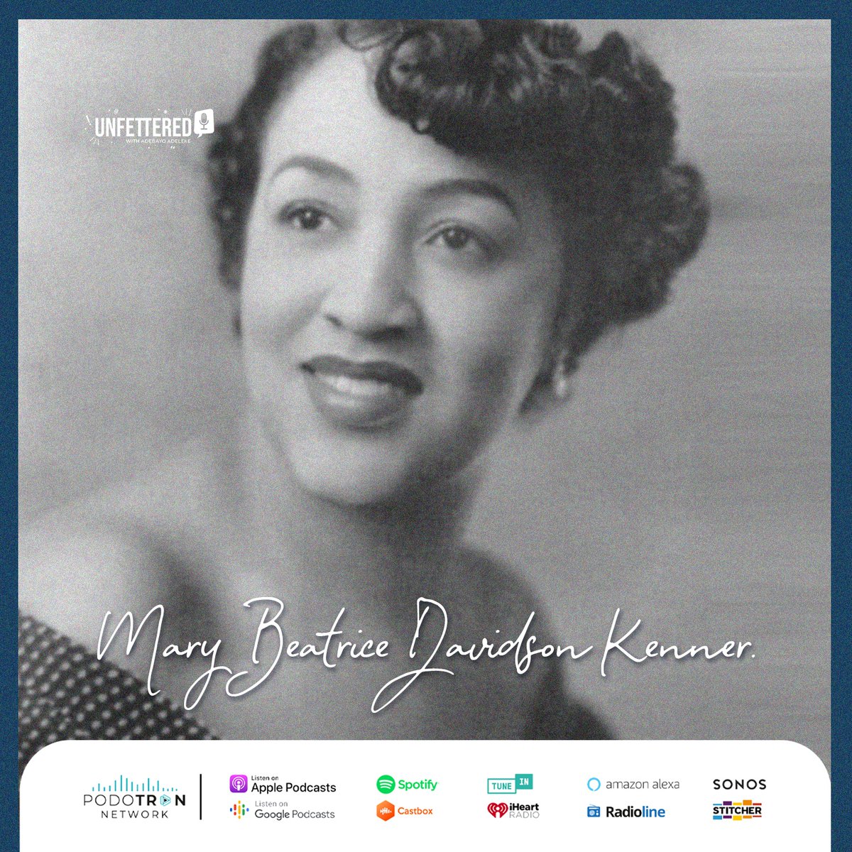 Unfettered__'s tweet photo. Did you know?
In 1957, Mary Beatrice Davidson Kenner patented the sanitary belt which was adjustable and had a moisture proof napkin pocket in a time where women were still using cloth pads for their periods.

She also created a serving tray that could be attached to a walkin... https://t.co/AjM1mx4aGj