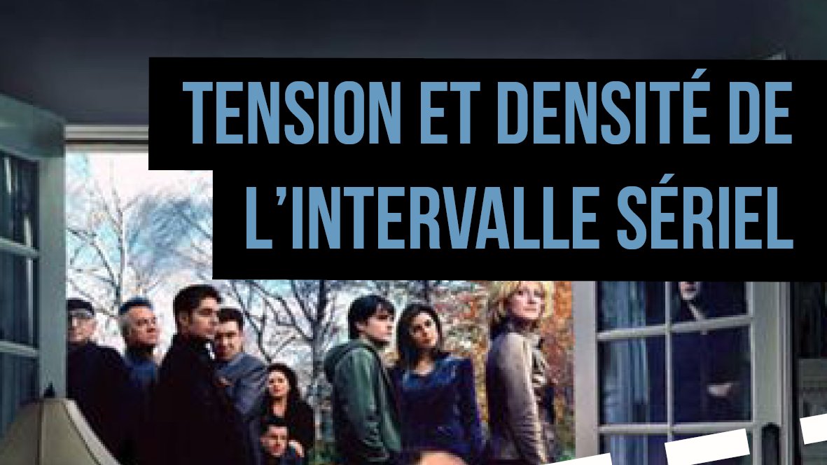Guillaume Soulez nous fait penser à nos séries du cœur ! "Il faut abandonner une perspective de la sérialité comme purement « industrielle » ou in fabula pour rendre compte de la richesse sémiotique et herméneutique de l’intervalle sériel." sens-public.org/articles/1472/