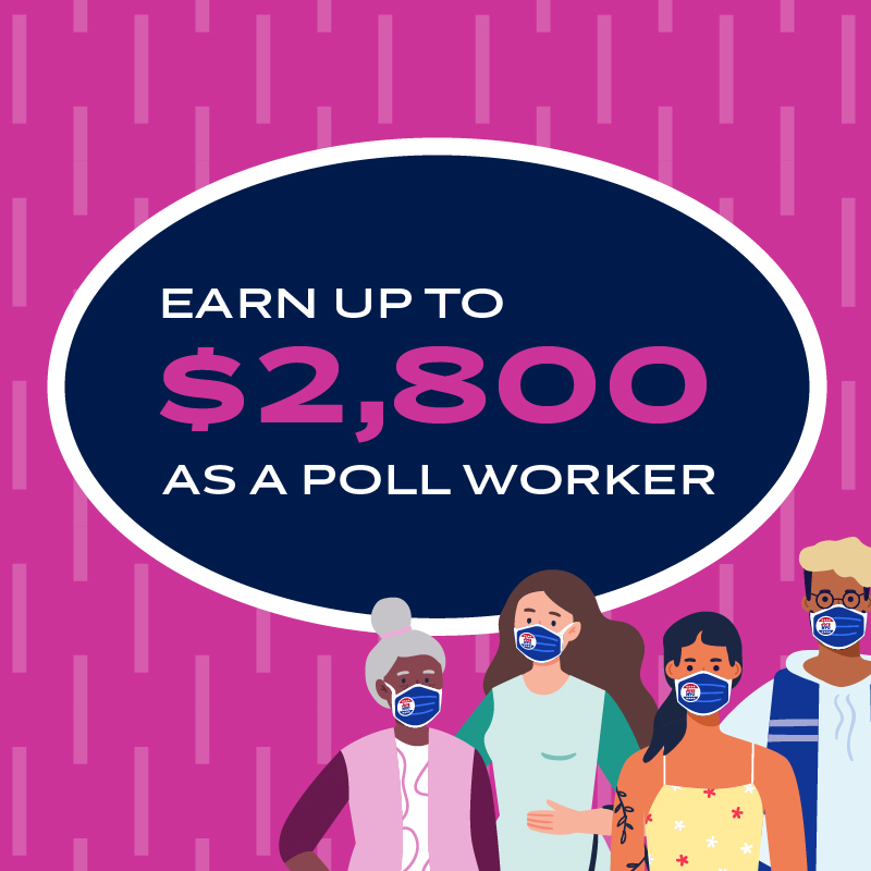 Nyc Board Of Elections Poll Workers Are Needed To Help Nyc Vote This Summer Sign Up And Earn Up To 2 800 Multiple Positions Are Available Including Interpreters For Spanish Chinese Nyc Board Of Elections Poll Workers Are Needed To Help Nyc Vote This Summer Sign Up And Earn Up To 2 800 Multiple Positions Are Available Including Interpreters For Spanish Chinese