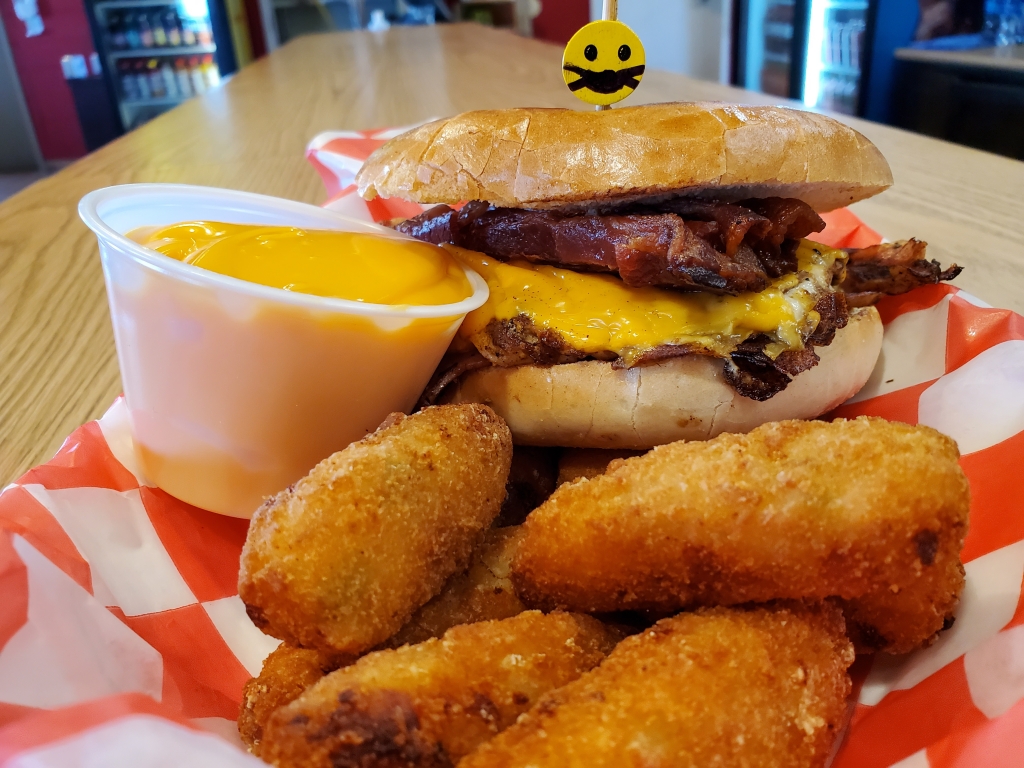 websterdeli's tweet photo. The Breakfast Hammer Slammer - 
Good morning Dayton,

Today's special is the Breakfast Hammer Slammer. Our toasted plain bagel loaded with two fried eggs, grilled... - https://t.co/JmSkrxIGJR https://t.co/rpza8yv4b4