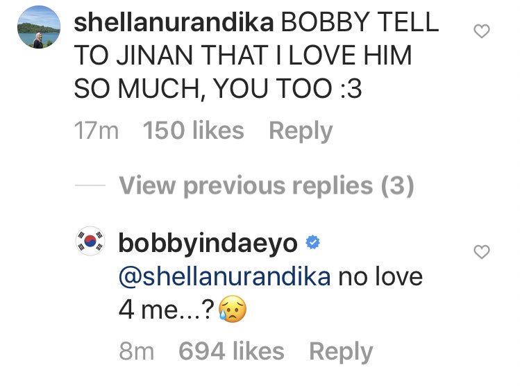 "No love 4 me"  #Bobby  #바비  #iKON  #아이콘  @YG_iKONIC