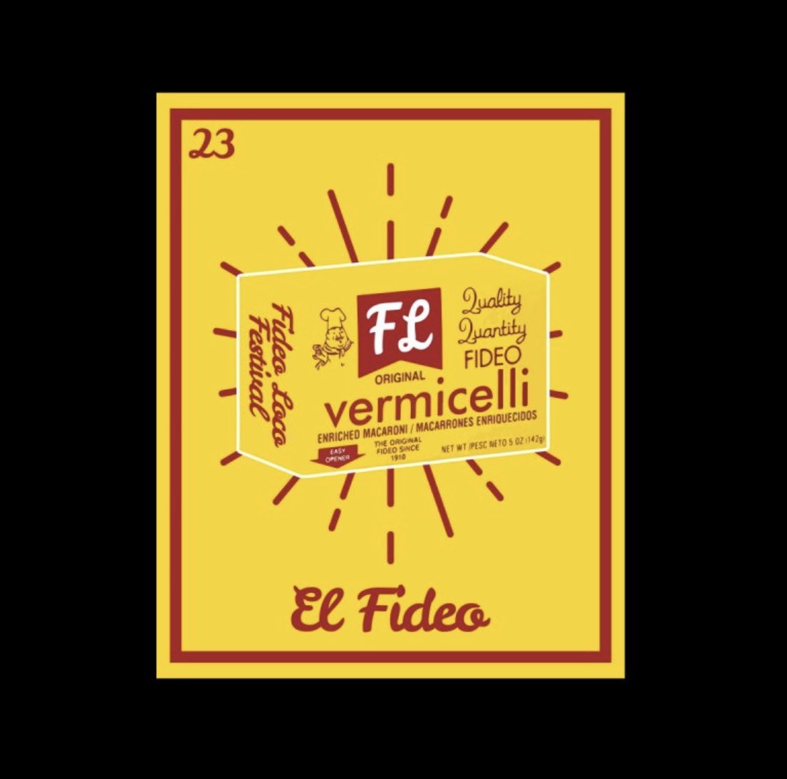 fideolocofest's tweet photo. El Fideo loteria shirt designed by @pinche_raf_art is on sale now! #linkinbio or shop now button 

#fideolocofestival #elfideoloteria #fideolocofest #fideoloco #vermicelli #fideo #loteria #sopadefideo #teeshirts #satx #mujerownedbusiness https://t.co/aeA1G99G3B