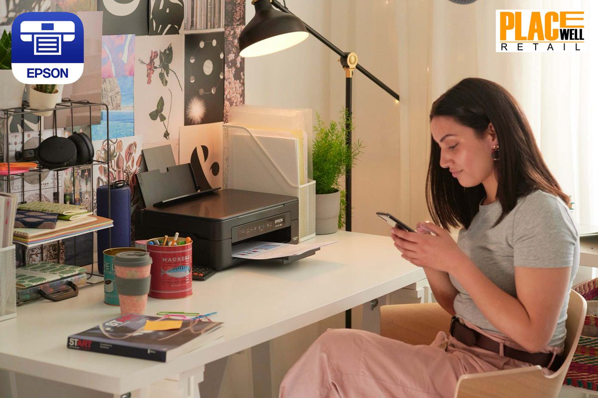 PlacewellRetail's tweet image. Checking your Epson printer’s ink 
levels hasn’t been easier thanks to 
the Epson Smart Panel app. 
You can now access troubleshooting 
tips, check ink levels, and more on 
your smartphone. 
Shop Online: bit.ly/3v1B6TL 
#SmartPanel #PrintApp #PrintOnTheGo