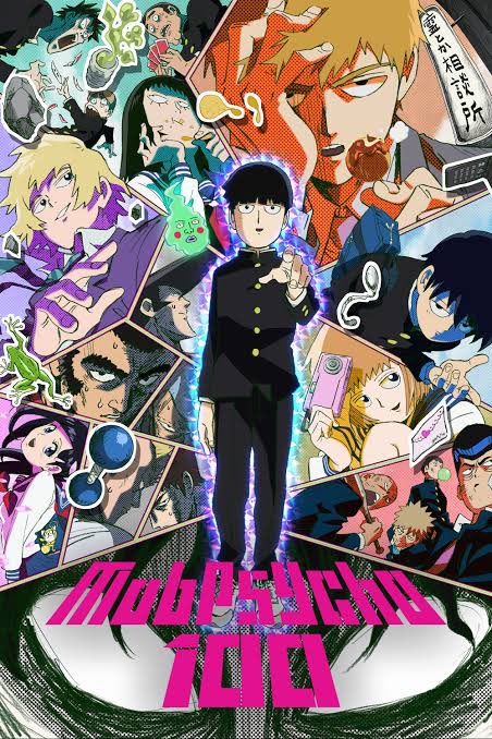 ppl always say to watch this and it's amazing i am 99% ready to watch it at this point i love how plain the protag (mob i think?) looks it's so cool to me