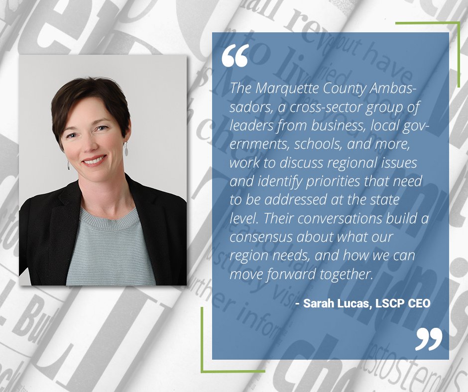Have you read this week's Mining Journal column by LSCP's CEO, Sarah Lucas? Read the full column online here- marquette.org/ambassadors-br…