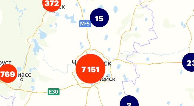 Челябинск. Явка снова откровенно меньше 5% от заявленных 7 151 тысяч человек