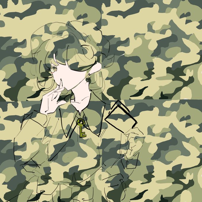 「camouflage」 illustration images(Latest)｜21pages