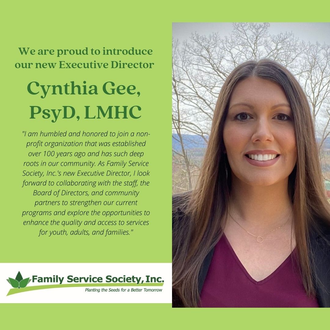 FamilySvcSoc's tweet photo. An exciting day at Family Service Society, Inc. We are proud to welcome Cynthia Gee, our new Executive Director. https://t.co/2cPDwIhlzI