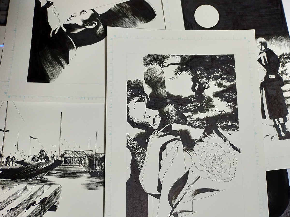 昭和生まれのせいか、小説のイラストってベタ多めでトーンを使わないものだと、なぜか思い込んでいました。それがアニメーターさんや漫画家であっても。
不思議な思い込み。 