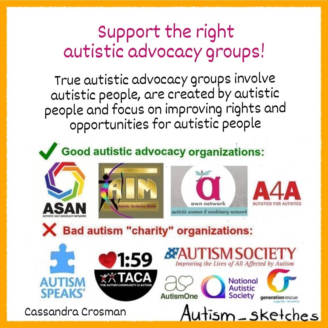 Autism_Sketches's tweet image. How to be an ally to the autistic community: 
#ActuallyAutistic #SupportTheSpectrum #ColorTheSpectrum #AutismAcceptanceMonth