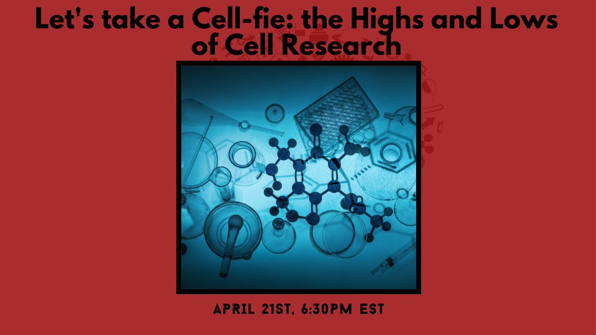 Today is #WorldCreativityAndInnovationDay, so why not spend this evening learning about the cool scientific advances we're making using the building blocks of living things. Namely our cells! 
RSVP here: us02web.zoom.us/webinar/regist…
#tasteofsci #tos2021 #cells #CancerResearch #ethics