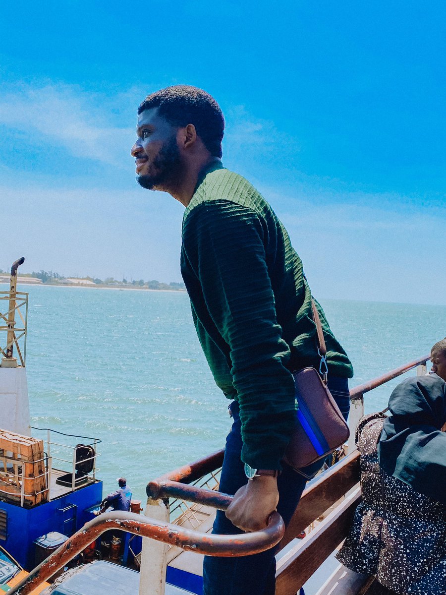 35 minutes of scenic beauty on the Banjul-Barra ferry crossing, while bobbing on the Atlantic Ocean. Loved every moment of it. The pictures don’t do enough justice. Image 2 - I tried to mimic the titanic pose