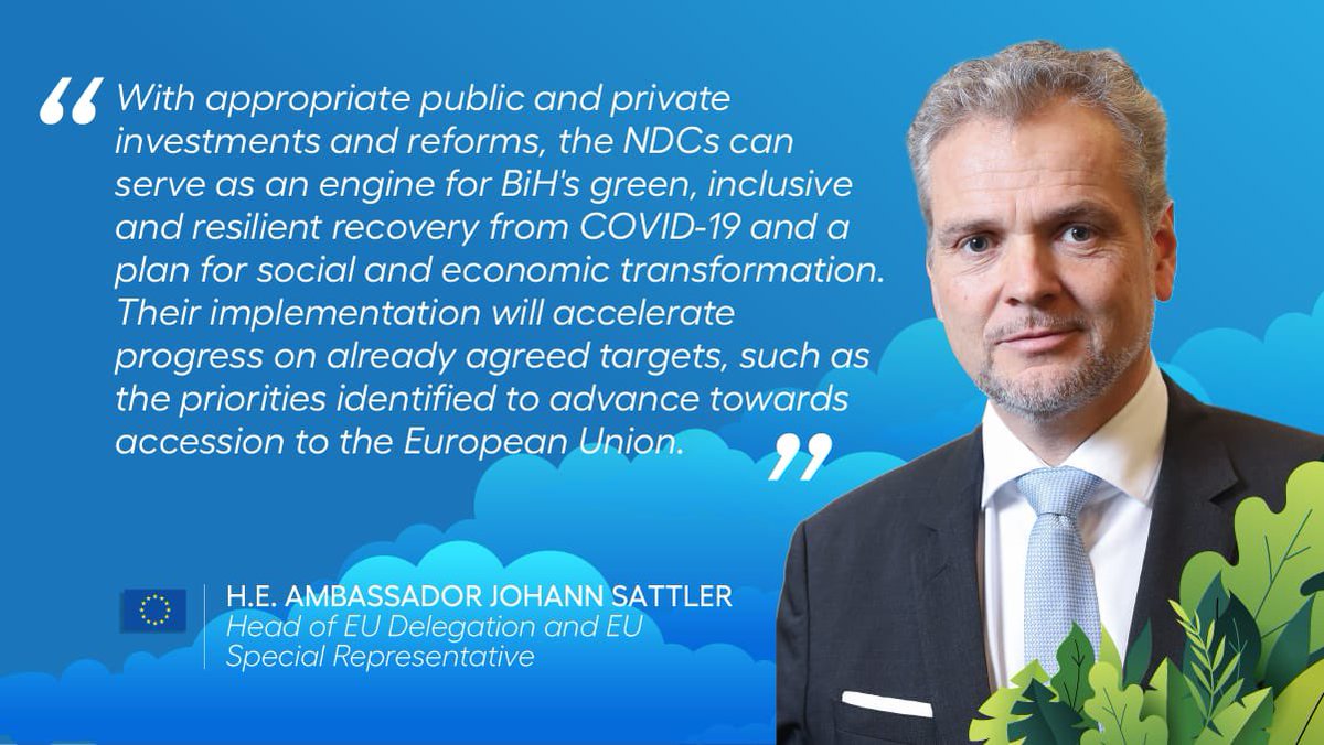 NDC offers a road map to 🇧🇦 and priority action measures to #RecoverBetter after COVID19 crisis. #ClimateAmbition will help country to achieve the #ParisAgreement and mitigate climate risks. See more👉 bit.ly/2QKgznw