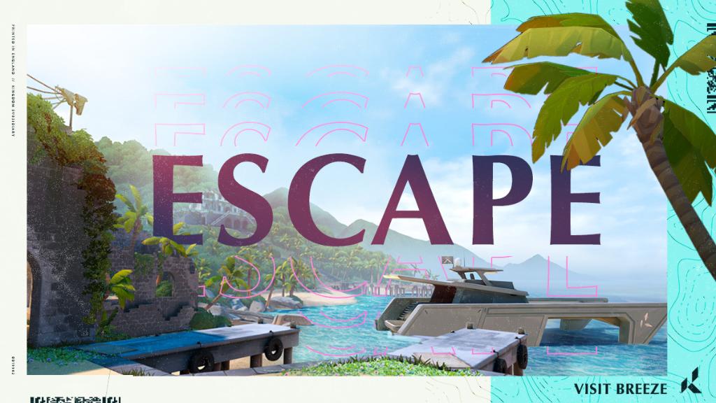 Breeze, VALORANT's new map, is a Caribbean paradise that features