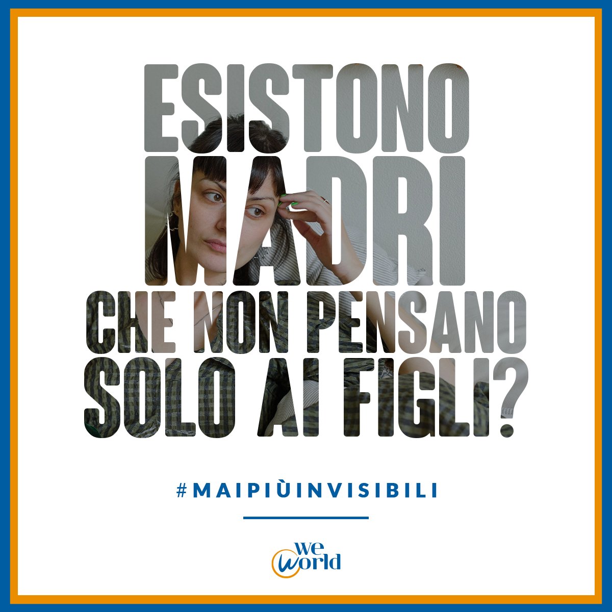 WeWorldOnlus's tweet image. Tra un mese ci sarà il WeWorld Festival, 3 giorni di idee, racconti e visioni per superare gli stereotipi e i tabù, e per raccontare di tutte le persone che la nostra società vuole lasciare indietro. E tu, dove punteresti riflettori? #maipiùinvisibili