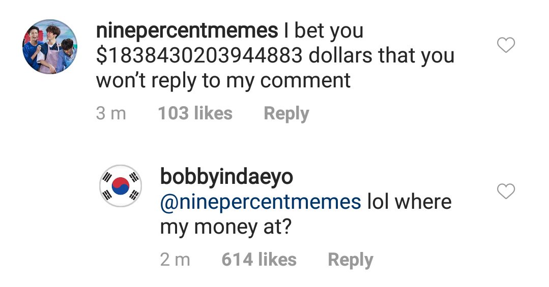 Give bobby his money  #Bobby  #바비  #iKON  #아이콘  @YG_iKONIC