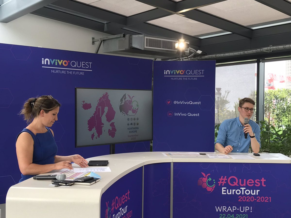 D-1 #QuestEuroTour wrap-up rehearsal is underway with our hosts <a href="/RKolbeSemhoun/">Rachel Kolbe Semhoun</a> &amp; <a href="/JBrickert/">Jérôme Brickert 🇺🇦</a>. To join the Live tomorrow at 10 am (CET), please register >
questeurotour2021.com