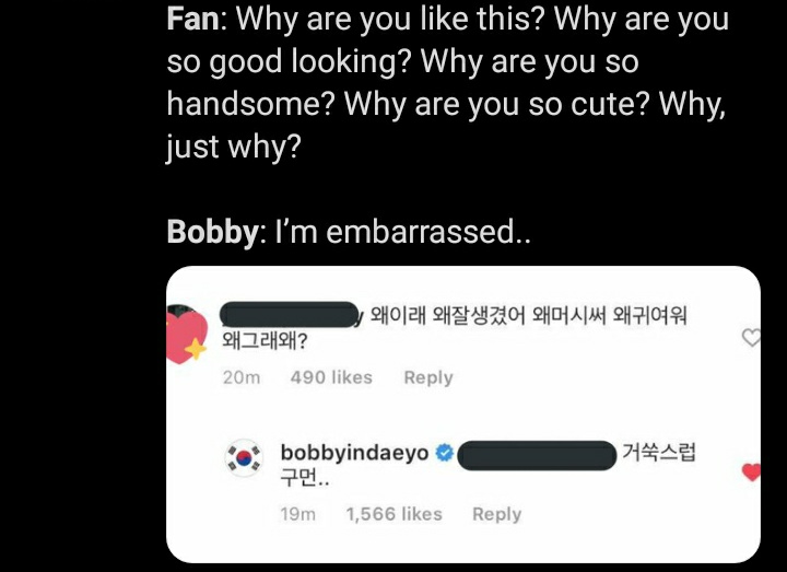 I love him  #Bobby  #바비  #iKON  #아이콘  @YG_iKONIC