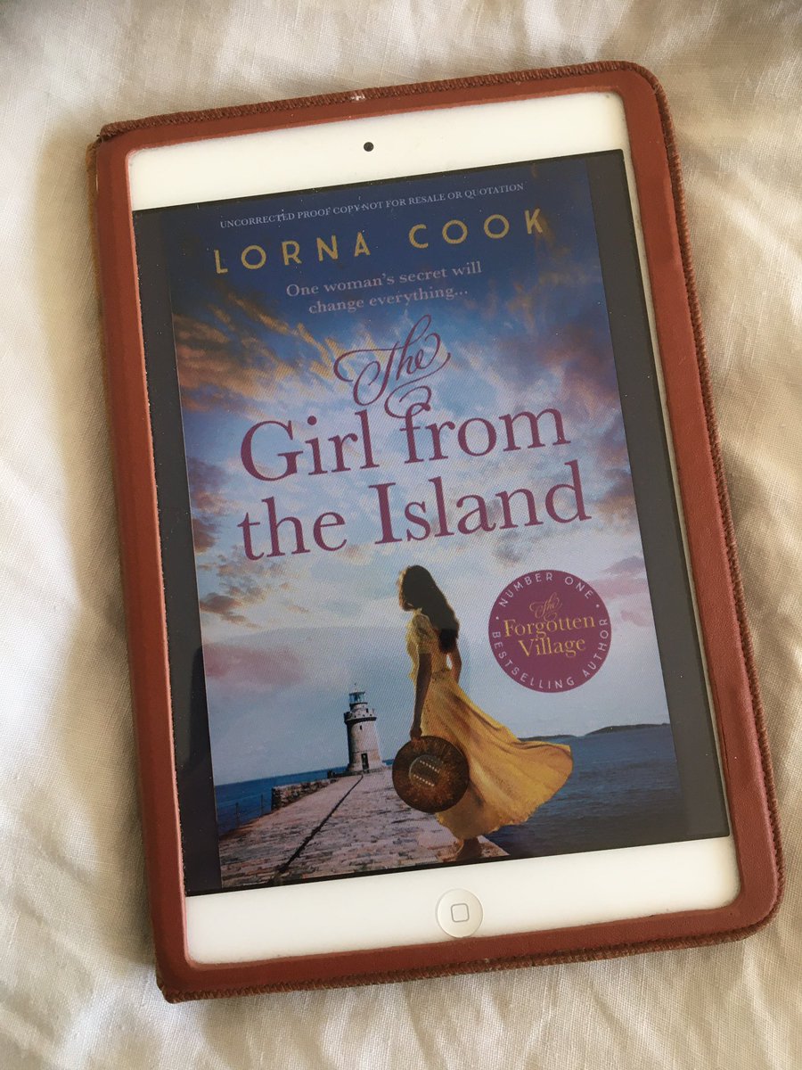 Finished this beauty from @LornaCookAuthor at the weekend and am urging everyone to bump it up their TBR pile. It’s a gorgeous read with a heart-stopping, gasp-out-loud moment. Fab! #TheGirlfromtheIsland