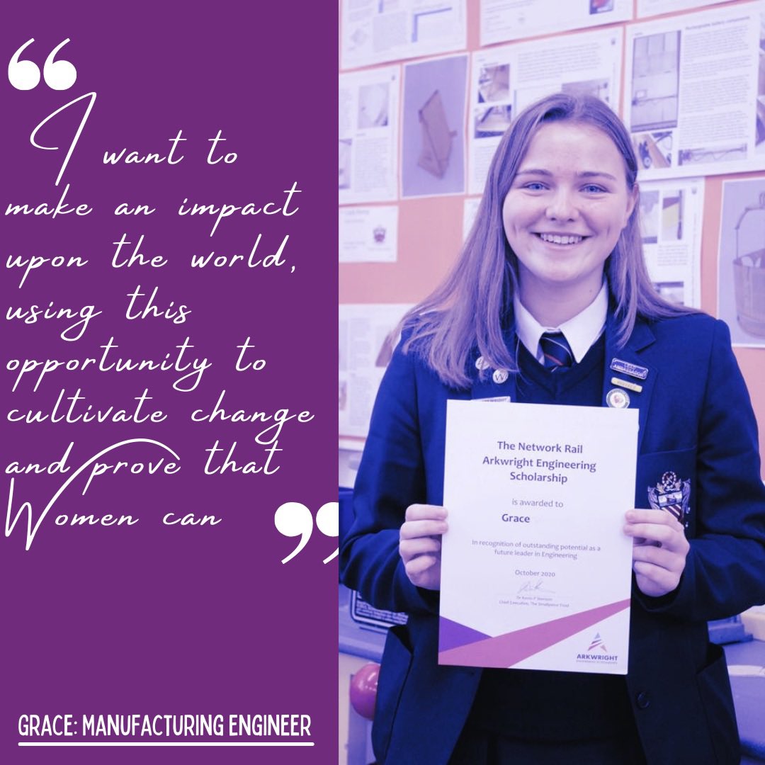 CHSwift_'s tweet image. Inspiring words from team member Grace 🤩🙌🏻 
#WomenInSTEM #WomenInScience #womeninengineering
