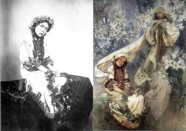 Alphonse Maria Mucha ( Czech,24 July 1860 – 14 July 1939) 