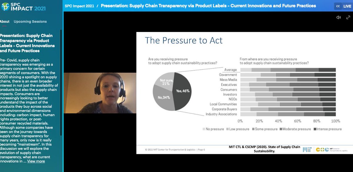 Barbara R Fowler (@barbararfowler) on Twitter photo Kicking off #SPCImpact day 2 with 5 insightful sessions!
Dr Alexis Bateman from MIT Sustainable Supply Chain sharing her perspectives on supply chain transparency
<a href="/SPCspotlight/">Sustainable Packaging Coalition</a> Kicking off #SPCImpact day 2 with 5 insightful sessions!
Dr Alexis Bateman from MIT Sustainable Supply Chain sharing her perspectives on supply chain transparency
<a href="/SPCspotlight/">Sustainable Packaging Coalition</a>