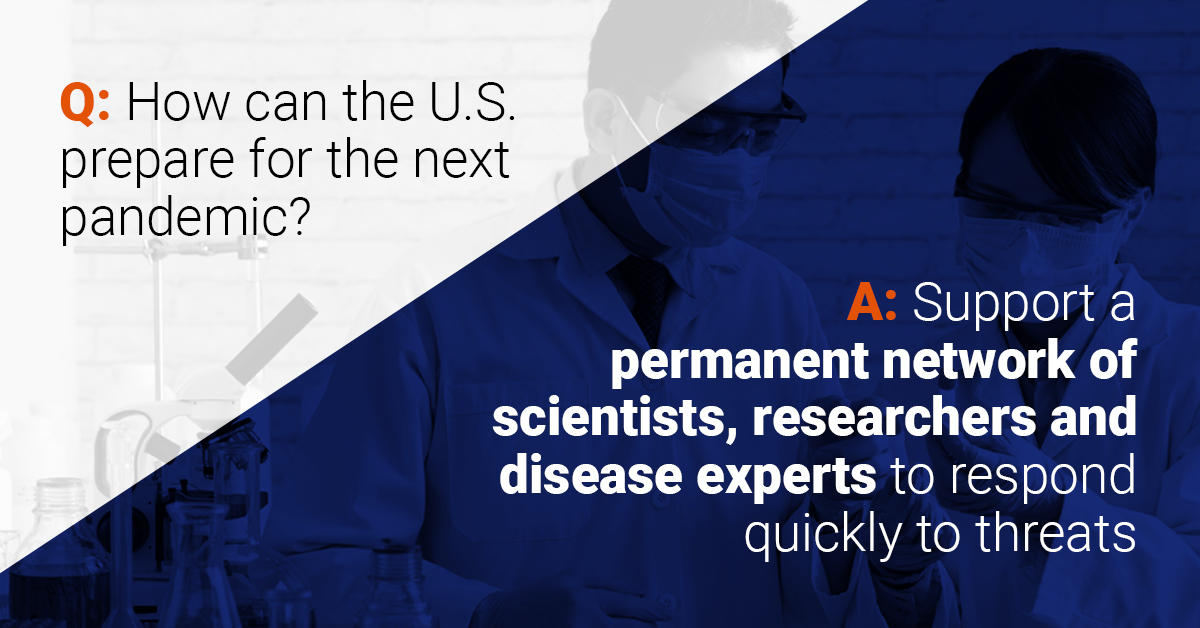 How can the U.S. plan for the next pandemic? It’s a complex undertaking that includes supporting our experts who are watching for any signs of an emerging virus. 

👉Read on for other ways we can strengthen our detection of threats: hubs.ly/H0LJ1YY0.  

// #PandemicPlan