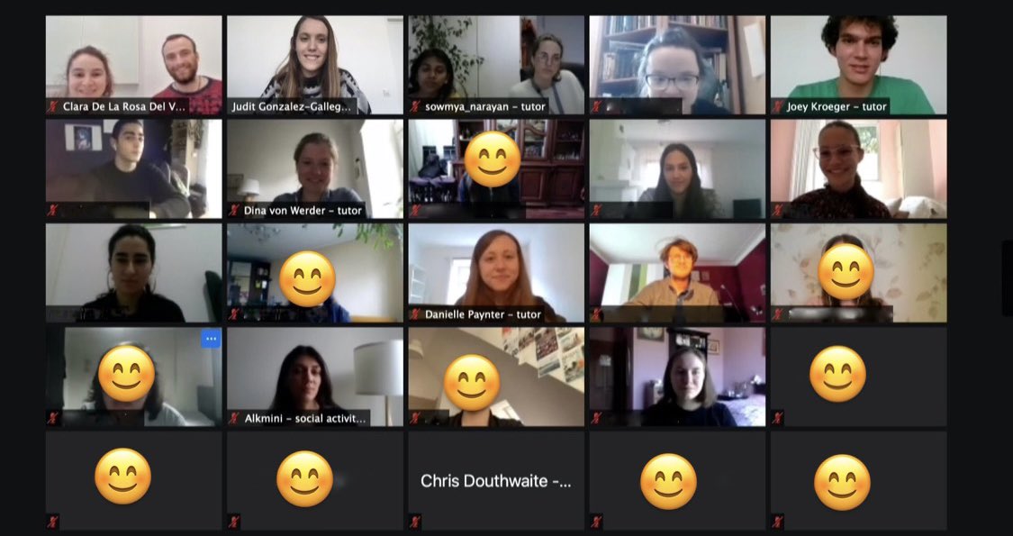 NeurocampM's tweet photo. We had project pitches this week and the new NeuroCamp 2021 students were able to meet and interact with their tutors for the first time!

#neurocamp #neurocampmunich #summerschool #neuroscience #stem #stemsummerschoolscience https://t.co/gYP8HjNZND